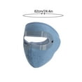 thumbnail image 3 of Winter Face Gaiter Warmer for Men&Women,Windproof Face Cover Fleece Face Mask Scarf For Men And Women Outdoor Cycling(Blue), 3 of 6