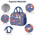 thumbnail image 4 of Insulated Lunch Tote Lunch Box for Women Men,Mushroom Cooler Bag Small Leakproof Cute Lunch Cooler with for Supermarket Shopping, 4 of 7