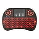 thumbnail image 4 of Mini Teclado Inalámbrico Touchpad para Celular Tv Pc en español Malubero, Negro, 4 of 5