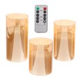 thumbnail image 3 of FONDOTIN Golden LED Flameless Candle Lamp Set for Party Decoration with Realistic Flickering Light Effect, 3 of 7