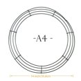 thumbnail image 1 of PENGXIANG Hoop DIY Christmas Wire Wreath Frame Wall Hanging For Wedding Valentines, 1 of 6