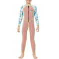 thumbnail image 1 of Greeniant Traje de neopreno para niños de 2MM, traje de baño de una pieza, conjunto de esnórquel, surf de neopreno, traje de baño de nailon Deportes acuáticos XXL, 1 of 6