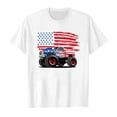 thumbnail image 2 of XFHLMJFF Girls T Shirts 4Th Of July Independence Day Kids Boys Toddler America Flag Shirts Patriotic Clothes Casual Tops Tees Blouses Size 12-13Y, 2 of 6