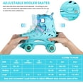 thumbnail image 4 of VEZLOPUS Adjustable Roller Skates with Light up Wheels, 4 of 7
