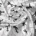 thumbnail image 5 of Ambesonne Fleur de Lis Valance Pack of 2, Symbols in Greyscale, 54"X12", White and Dark Grey, 5 of 5