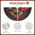 thumbnail image 5 of Bingfone Christmas Tree Skirt Mat Christmas Decoration Interior 30"-Red Mushrooms, 5 of 8