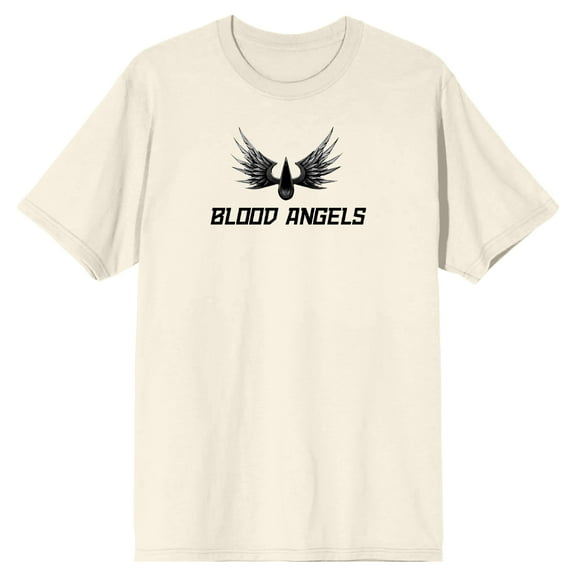 Warhammer 40000 BloodAngels Men's Natural Raw Graphic Tee-3XL