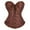 1-coffee corset tops, variant on Corset Pattern Clearance,Womens Corset Tops Steampunk Corset Lace Up Top Overbust Corset Floral Corset Top Corset Bustier Top Cute Underbust Corset Top