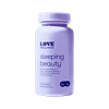 Love Wellness Sleeping Beauty, Sleep Support, with Melatonin, Magnesium & L-Theanine, 60 Count