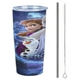 thumbnail image 1 of Tasse de Voyage Personnalisée Frozen avec Impression Iconique, durable avec Isolation, 1 of 7