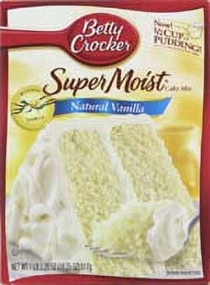 General Mills Betty Crocker Super Moist Cake Mix, 18.25 oz