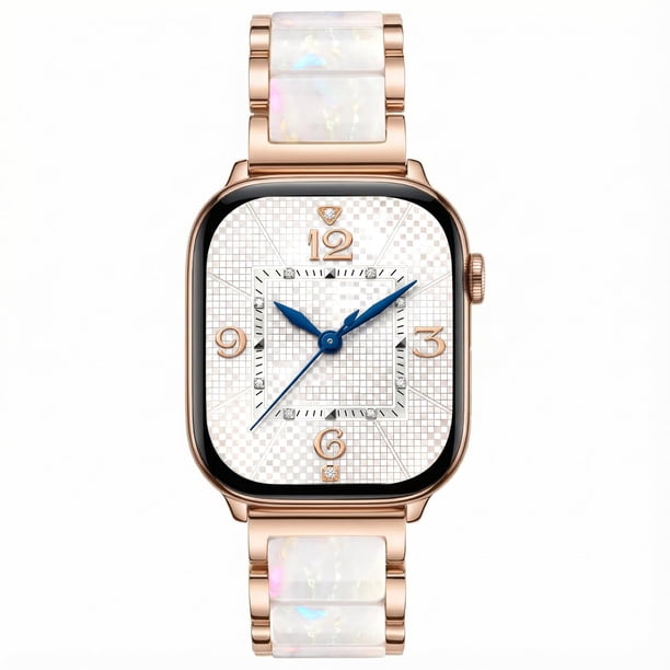 Correa de Apple Watch V.R.HOPE Fashion en oro rosa para mujer