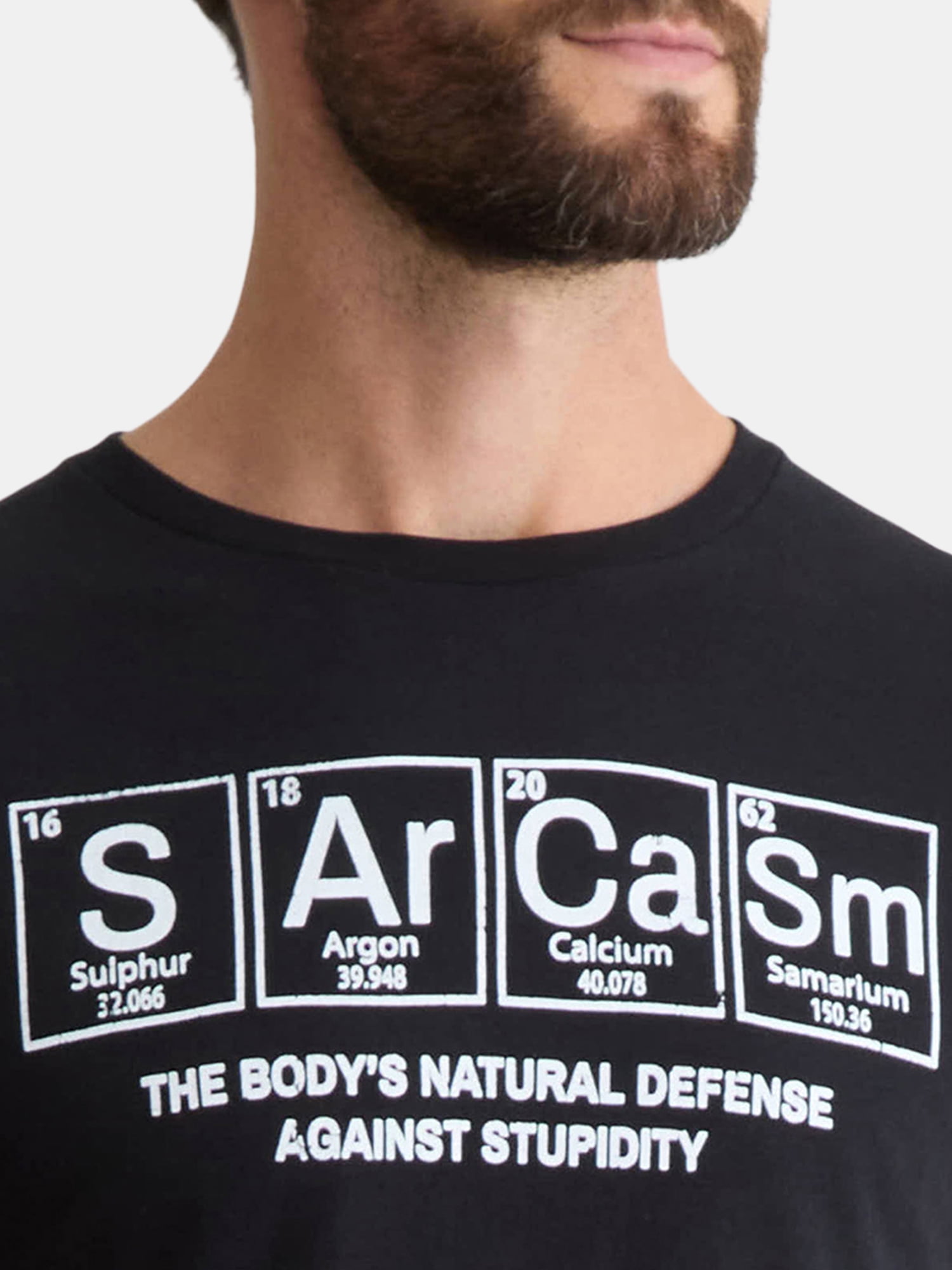 Sarcasm Men's and Big Men's Graphic Tee with Short Sleeves, Sizes S-3XL