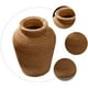 thumbnail image 4 of Florero tejido de mimbre, cesta de flores de estilo Rural, accesorio para fotografía (marrón), 1 ud., 4 of 4