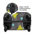 thumbnail image 4 of Haiem Geometric Luggage Cover Printed Suitcase Covers for Luggage Elastic Washable Suitcase Protector Fits 18-32 Inch Luggage-X-Large, 4 of 9