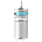 DC Gear Motor Micro Low Speed CW CCW Permanent Magnet Automated Industry 24V XD?25GA3705rpm/min