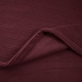 thumbnail image 4 of Serta Full Fleece Ultra Soft Electric Throw Heated Blanket for Cold Winter Season Berry Red, 4 of 8