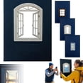 thumbnail image 2 of Hioecau Window Frame Photography Props Artistic Highlight Landscapes Subjects Outdoor Shot Window View Frame Photos Props, 2 of 8