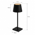 thumbnail image 3 of Lámpara de Mesa LED Kimhi Recargable Touch 3 Tipos de Luz Intensidad Ajustable USB Decoración Hogar Oficina Recámara, 3 of 6