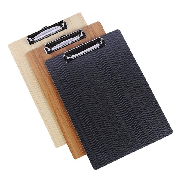 1 Set 3pcs A4 Paper Clip Board Clipboard A4 Paper File Holder Write