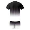 thumbnail image 6 of BRANROY Men's Summer Outfits 2 Piece - Drawstring Short Set Tracksuit, Casual Two Piece Outfit with Printed Tee and Shorts,Dark Gray,L, 6 of 6