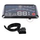 thumbnail image 5 of Pantalla HUD Para Coche, Pantalla HD De Cinco Pulgadas, Alarma De Exceso De Velocidad, Encendido/apagado Automático, Adecuado Para Coches OBD2, 5 of 7