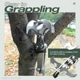 thumbnail image 3 of Gancho de agarre grande, gancho de gravedad de acero inoxidable, herramienta multifuncional para escaladores, garra de escalada ideal para aventuras al aire libre, 3 of 5