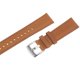 thumbnail image 3 of Rápido Desenganche Auténtico Cuero Reloj Banda 22mm Ancho Flor Vaca Cuero Reloj Correa para Hombres y Mujeres, Claro Marrón y Plata Tono, 3 of 8