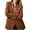 ZZB Brown, variant on Women Plus Size Fashion Leather Jacket Long Sleeve Zipper Fitted Artificial Leather Coat Fall Short Jacket Slim Coat