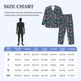 thumbnail image 3 of Bingfone Men's Pajama Set 2 Piece Loungewear PJs, Long Sleeve with Pajama Pants-Happy Mother's Day, 3 of 7
