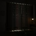 thumbnail image 3 of Romantic Kids Curtain,Hollow-Out Stars Window Curtain Dual Layer Blackout Curtains for Boys Girls Bedroom Kids Room, 3 of 3