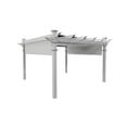 thumbnail image 4 of Vita 12' x 12' Monterey White Vinyl Pergola with Canopy, VA42073, 4 of 10