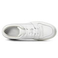 thumbnail image 4 of CMR CHAMARIPA Casual Elevator Shoes For Men - White Leather Height Increasing Sneaker 8CM / 3.15 Inches, 4 of 9