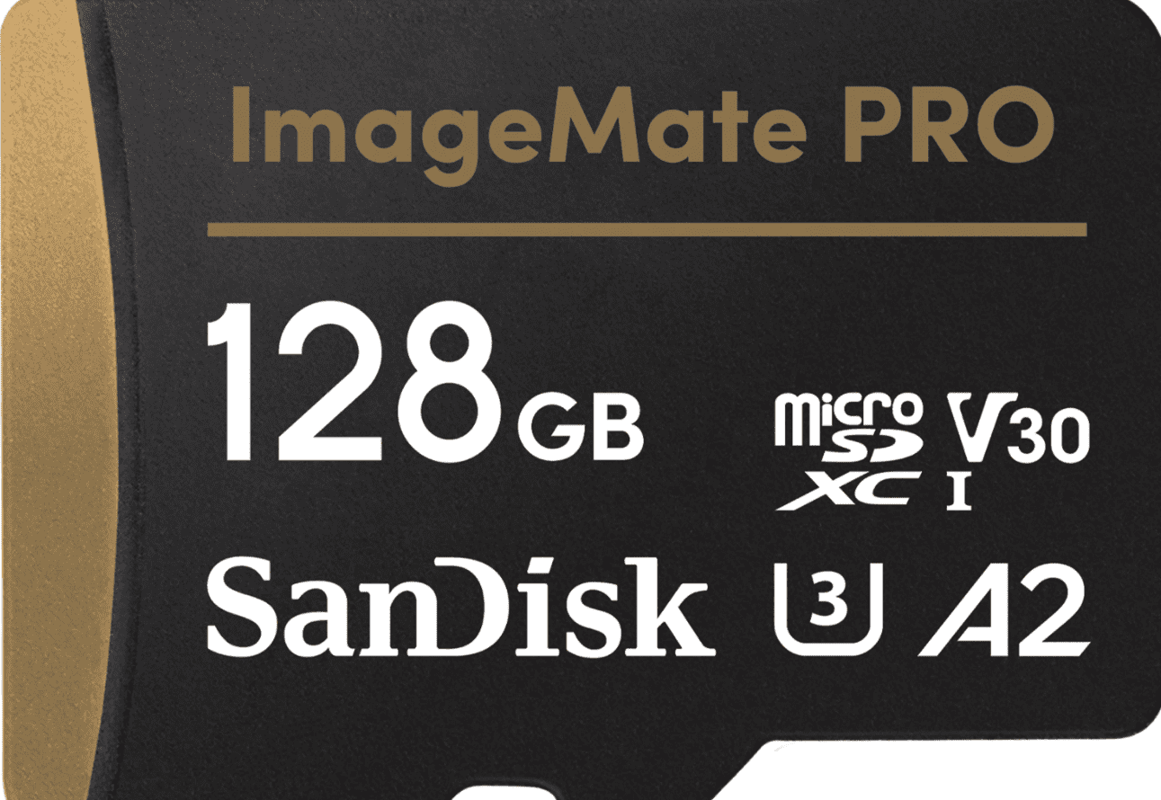SanDisk 128GB ImageMate Pro microSDXC Memory Card - For Action Cameras-Up to 200MB/s - SDSQXCD-128G-AWCJA