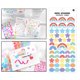 thumbnail image 4 of Pegatinas metálicas Sunnimix impermeables para laptop funda de teléfono diario para adolescentes iris, 4 of 8
