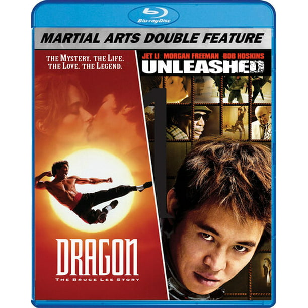 Martial Arts Double Feature: Dragon: The Bruce Lee Story / Unleashed  (Blu-ray) 