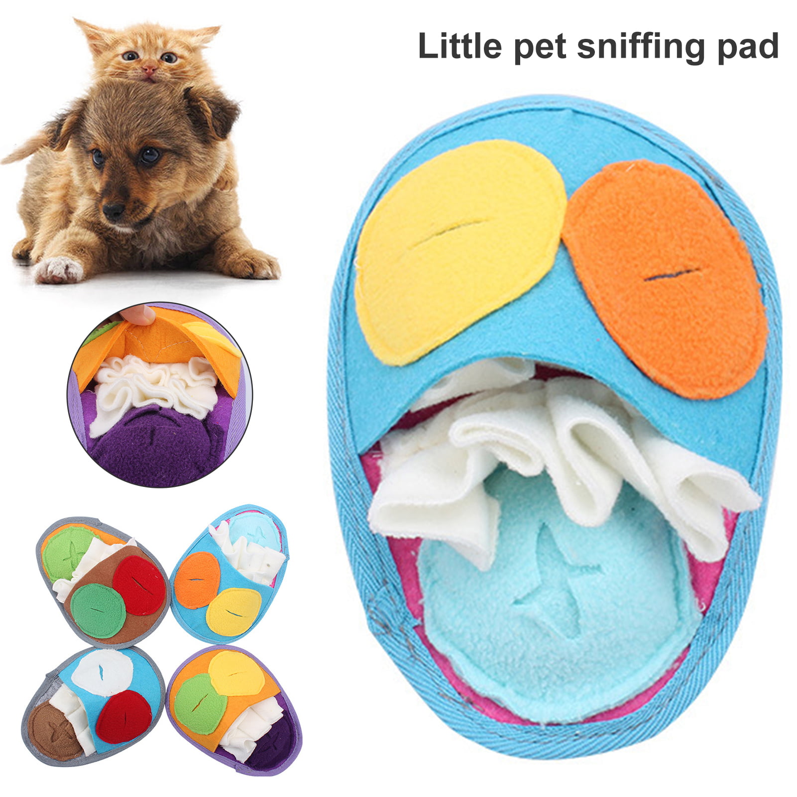 Vivifying Snuffle Mat for Dogs, Adjustable Dog Puzzle Toys Sniff Mat for  All Breeds Dogs, Interactive Dog Enrichment Toys for Slow Eating and Mental
