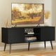 thumbnail image 2 of Mueble Mesa Para Tv Rack Madesa 2 Puertas Hasta 55 Negro, 2 of 5