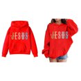 thumbnail image 6 of Child Girl Hoodies Christian Sweatshirts Long Sleeve Graphic Hoodies Girls Casual Oversize Pullover Top Essentials Sweatshirt 9-10 Years Old Boy Clothes, 6 of 6