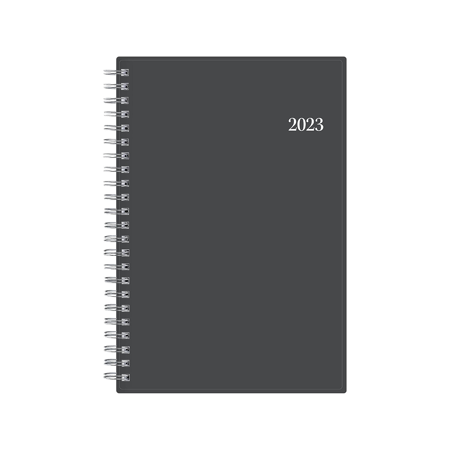 2023 Blue Sky Passages 5' x 8' Weekly & Monthly Planner Charcoal Gray (100010-23)