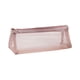 thumbnail image 1 of Estuche transparente de malla con cremallera para lápices – Bolsa de papelería ligera de nailon para material de oficina, almacenamiento de viaje y organización diaria., 1 of 6