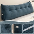 thumbnail image 5 of ANMINY Large Headboard Pillow - Removable Cover | 100% Cotton Filling | Bolster for Daybed & Sofa, 5 of 7