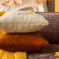 thumbnail image 6 of Gnwei Maple Leaf Fall Pillow Covers 18"x18" Embroidered Faux Throw Pillow Covers Soft Fluffy Decorative Cushion Cases for Couch Thanksgiving Autumn Farmhouse Home Décor, 6 of 6
