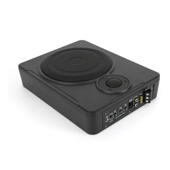 80W Slim Car Subwoofer, 200W Actual Power,30 - 100Hz Range,Dual Mode,Immersive Sound,Under - Seat Installation