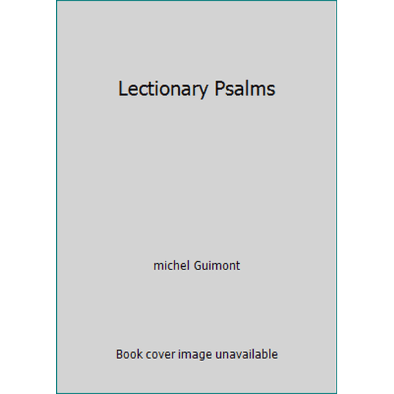 Pre-Owned Lectionary Psalms (Unknown) 157999041X 9781579990411