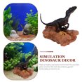 thumbnail image 6 of Pixnor Lifelike Dinosaur Fish Tank Decor Aquarium Landscaping Desktop Decoration, 6 of 6