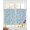 Blue, variant on Spring Flowers Sheer Curtains 54 Inch Length 2 Panels Set for Living Room/Bedroom, Pink Yellow Wildflowers Pastoral Botanical Blue Kitchen Curtains Grommet Curtains Window Treatments 42"x54"x2