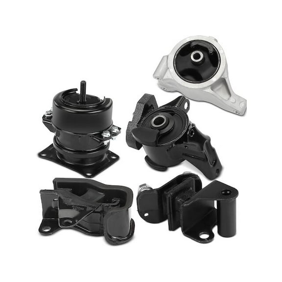 Engine Mount and Transmission Mount Kit 5 - Compatible with 2006 - 2008 Honda Ridgeline 3.5L V6 2007