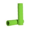 thumbnail image 2 of Puños antideslizantes para manillar de bicicleta: de goma, con diseño de tracción en relieve, para MTB/BMX, cómodos y duraderos, 2 of 3