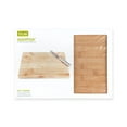 thumbnail image 4 of True Bamboo Cheese Board and Knife Set, Charcuterie Accessories, Host Gifts, 4 of 4